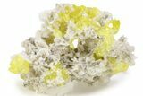 Aesthetic Sulfur Crystal Cluster - Italy #240644-1